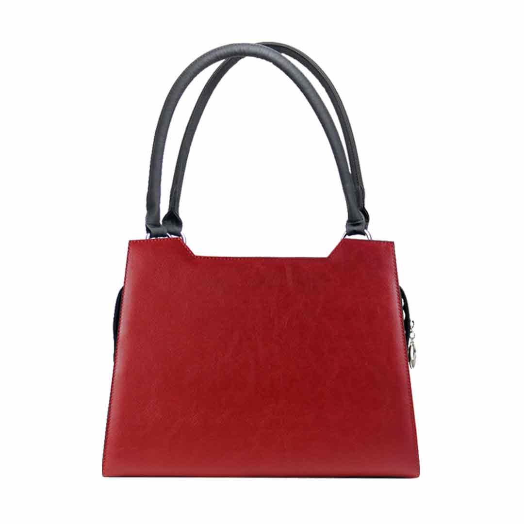 Uni rote Handtasche Modell elegance Kent